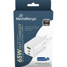MediaRange 65W 3-Port 1x USB-A, 3 Ports, Schnellladegerät