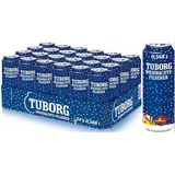 Tuborg Weihnachtspilsener 0,568l Dose, Bier Dose Einweg (24x0,568)