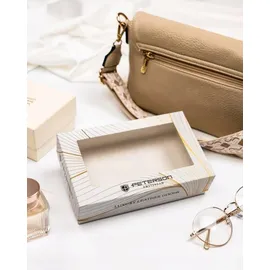 Peterson Elegante Damen Geldbörse beige