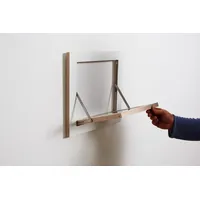 Ambivalenz Fläpps Regal Wandregal 40 x 40 cm Weiß