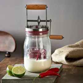 Kilner Butterfass mit Drehkurbel 1 Liter
