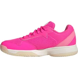 adidas Courtflash Tennisschuhe, Lucid Pink Silver Met Bliss Pink, 5.5 UK Child