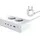 4smarts Desk Charger GaN 65W mit AC-Steckdosen, weiß