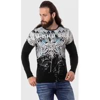 Cipo & Baxx "Sweatshirts", Herren, Gr. XL, schwarz, 95%