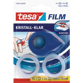 Tesa Klebeband kristallklar 2 x 10 m x 19 mm