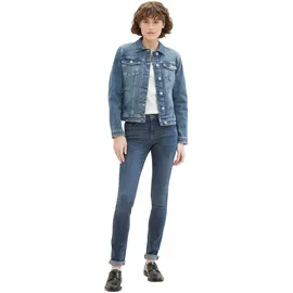 Tom Tailor Authentic Jeansjacke Used Dark Stone Blue Denim XS