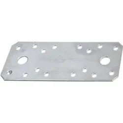 GAH Alberts Flachverbinder gerade 133x55x2mm mit CE?Nein Edelstahl