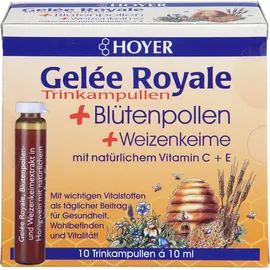 Hoyer GmbH Hoyer Gelee Roy.+blütenpol.+weizenk. Trinkampullen