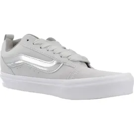Vans Knu Skool True White/Metallic Silver