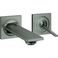 Grohe Allure 2-Loch-Waschtischbatterie Hard Graphite