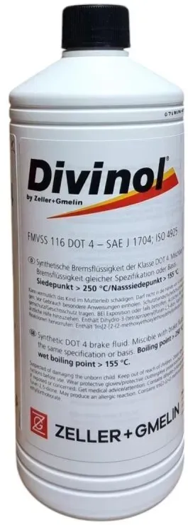 Divinol Bremsflüssigkeit DOT 4