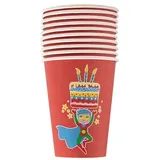 ProNappe Einweg-Kaffeebecher Superheld 200,0 ml, 10 St.