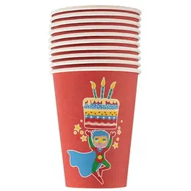 ProNappe Einweg-Kaffeebecher Superheld 200,0 ml, 10 St.