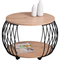 m2 Peking mit Rollen Artisan Eiche 60 x 47 cm
