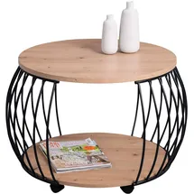 m2 Peking mit Rollen Artisan Eiche 60 x 47 cm