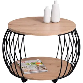 m2 Peking mit Rollen Artisan Eiche 60 x 47 cm