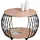 m2 Peking mit Rollen Artisan Eiche 60 x 47 cm