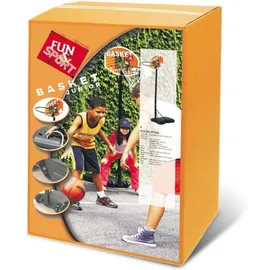 MONDO Junior Basketballkorb Schwarz/Orange 46 cm