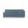 Home Affaire Ecksofa HOME AFFAIRE "Summer L-Form", blau (blau, grau), B:236cm H:91cm T:170cm, 100% Polyester, Sofas, Ecksofa, mit Ottomane, wahlweise mit Bettfunktion und Bettkasten, Cord-Bezug