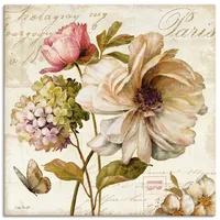 ARTland Wandbild »Blumen II«, Blumen, (1 St.), als Leinwandbild,