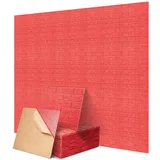 Quadratische Akustikplatten selbstklebend 12 Stück I Schallabsorber mit hoher Dichte für Wand Decken Holz & Tür - Akustikpanel Akustikpaneele Schallschutzplatten Akustikplatte, Neun-Mus