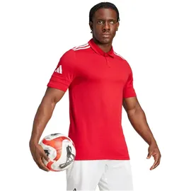 adidas Squadra 25 Baumwoll Poloshirt rot - Team Power red/white XXL