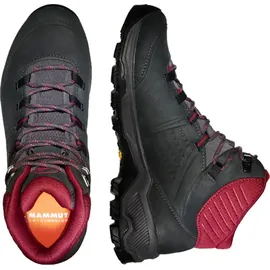 Mammut Nova IV Mid GTX Damen black/blood red 38 2/3