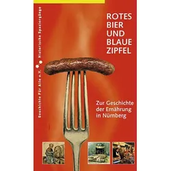 Rotes Bier und blaue Zipfel