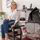Relaxdays Regalsystem Drahtgitter, 6 Fächer, Offenes Steckregal, verschiedene Größen, DIY Stufenregal Würfel, schwarz