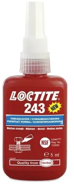 LOCTITE Medium net rem 243 - Fles 5ml