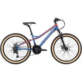 Bikestar Mountainbike 24 Zoll RH 33 cm blau/gelb