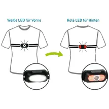 Moses LED-Brustlampe 9855 1W warmweiß