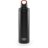 Audi collection Audi 3292400600 Wasserflasche Trinkflasche Isolierflasche Ringe Logo 600ml schwarz