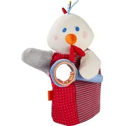 HABA 304927 Klang-Handpuppe HABA-Musikant Hahn 30 cm