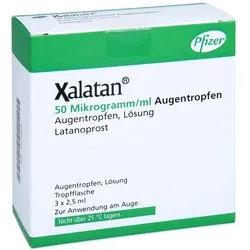 Xalatan 0,005% Augentropfen 3X2,5 ml