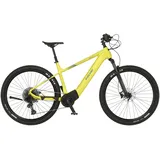 Fischer MONTIS 8.0i MTB E-Bike - Gelb 29 Zoll, RH 49 cm, 711 Wh, Mittelmotor, Kettenschaltung, Brose Allround CAN Bus