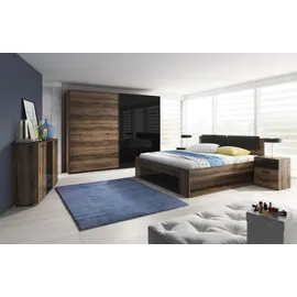 Home Affaire Wäscheschrank Galaxy 270 x 210 x 61 cm Schwarz