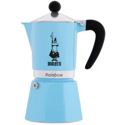 Bialetti Rainbow - Espressokocher - hellblau - für 1 Tasse
