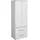Saphir Quickset Badschrank 50 x 136,1 x 33 cm Weiß