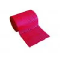 Arbeitsplatzmatte - Yoga Spa Basic - rot - 60 cm x max. 15 m - Stärke 9 mm - miltex - profiliert - Polyproylen