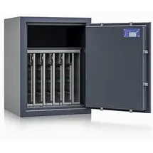 ISS safe4key Schlüsseltresor grau mit 280 Haken Doppelbartschloss