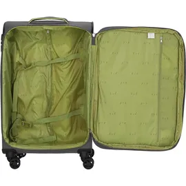 d & n d&n Travel Line 6704 4-Rollen-Trolley 65 cm - grau - Grau
