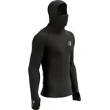 compressport 3D Thermo Ultralight Racing Hoodie schwarz XL