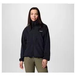 Fleecejacke COLUMBIA "SEQUOIA GROVE FULL ZIP FLEECE", Damen, Gr. M, schwarz, Obermaterial: 100% Polyester, Jacken Fleecejacke, sportlicher Stil, für Wandern und Trekking, bequem
