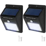 Tectake tectake® Solarlampe mit Bewegungsmelder 9,7 x 5,1 x 12,4 cm
