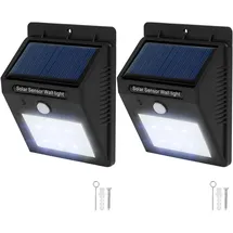 Tectake tectake® Solarlampe mit Bewegungsmelder 9,7 x 5,1 x 12,4 cm