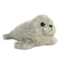 AURORA 31720 - Mini Flopsies Seehund grau, Harbour Seal,