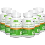 Longvida Curcumin 500 mg, hochdosiert, 285x höhere Bioverfügbarkeit als standard Kurkumin, sichere Langzeitanwendung, vegan, 180 Kapseln