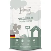 MjAMjAM Quetschie - vorzügliches Kalb an gedämpfter Zucchini, - 125.0 g