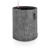 LECHUZA Trendcover Ø 23 x 26,5 cm filz dark grey